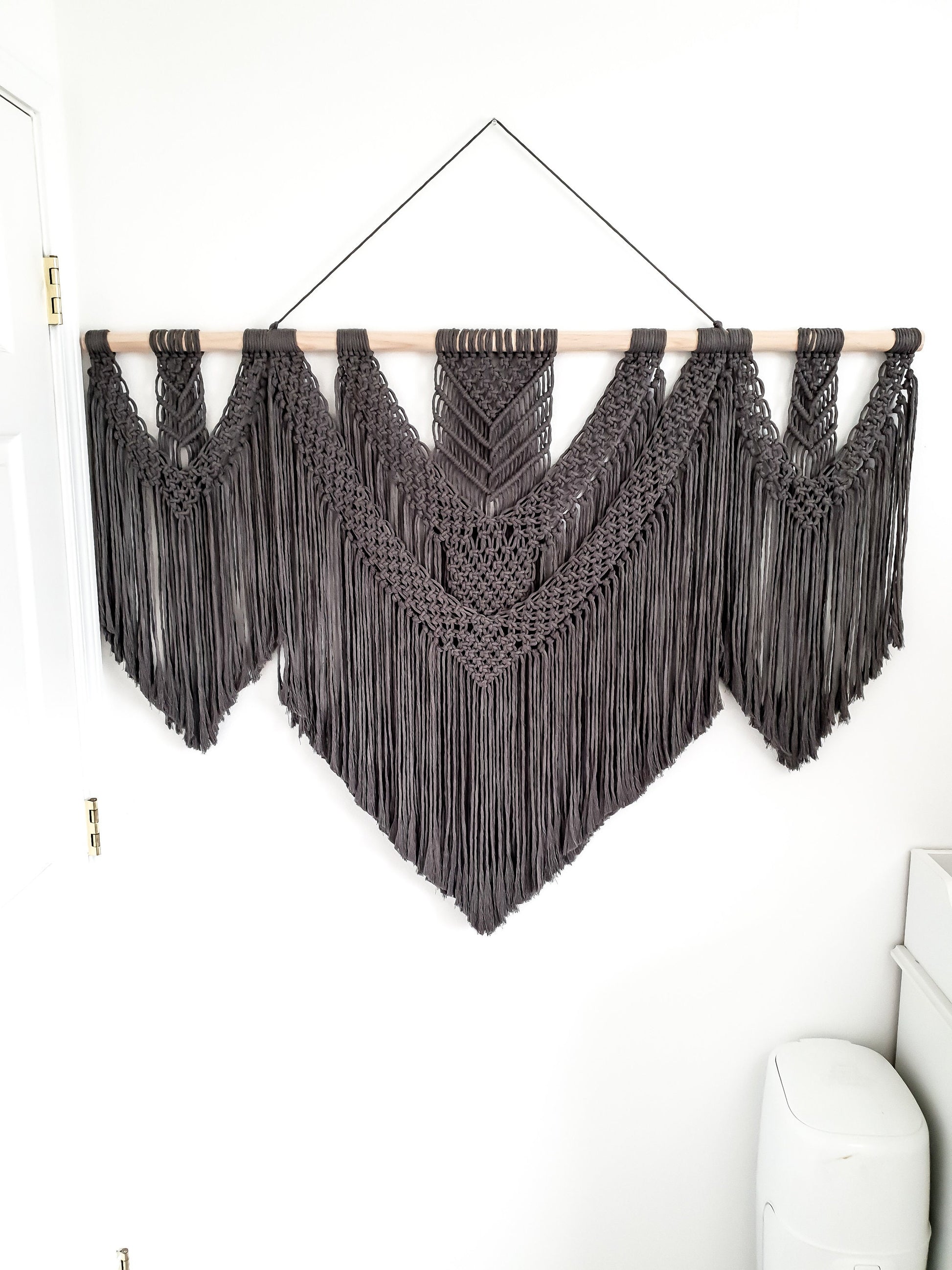 X Large Macrame Wall Hanging, Macrame Wall Art, Woven Wall Hanging, Boho Wall Decor, Wall Tapestry, Macrame, Wedding Backdrop, 4 Foot Wide