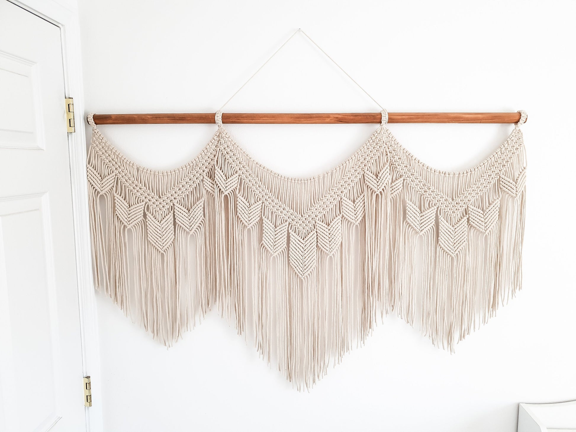 X Large Macrame Wall Hanging, Macrame Wall Art, Woven Wall Hanging, Boho Wall Decor, Wall Tapestry, Macrame, Wedding Backdrop, Free Shipping
