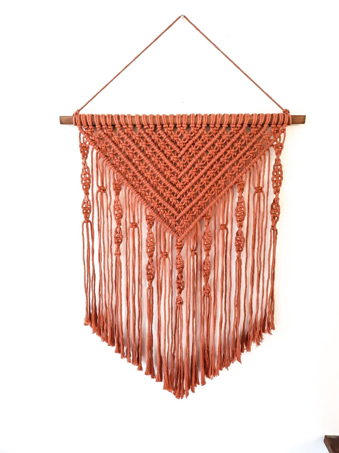 Large Handmade Macrame Wall Hanging Boho Decor for Home Decoration, bedroom, baby room, nursery, housewarming, home gift & Bohemian Decor