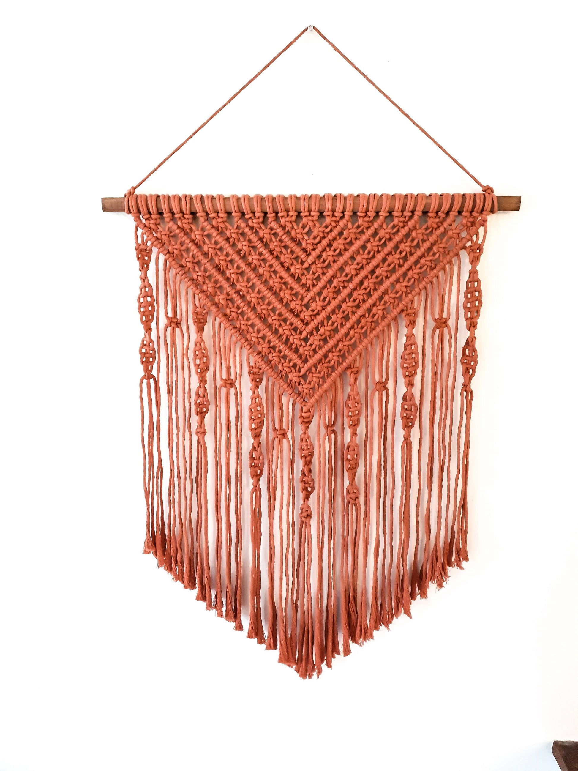 Large Handmade Macrame Wall Hanging Boho Decor for Home Decoration, bedroom, baby room, nursery, housewarming, home gift & Bohemian Decor