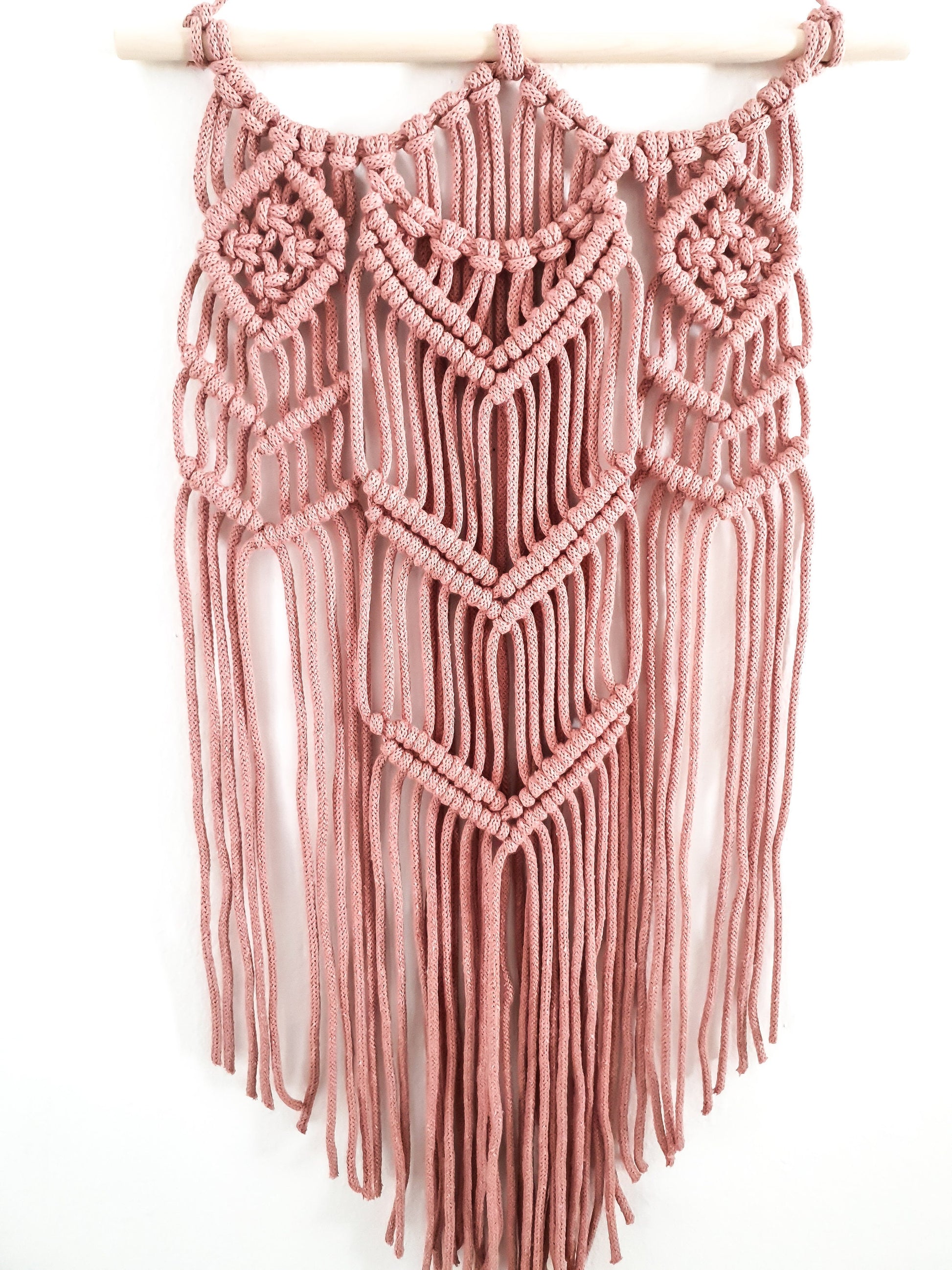 Medium Handmade Macrame Wall Hanging Available in Many Colors