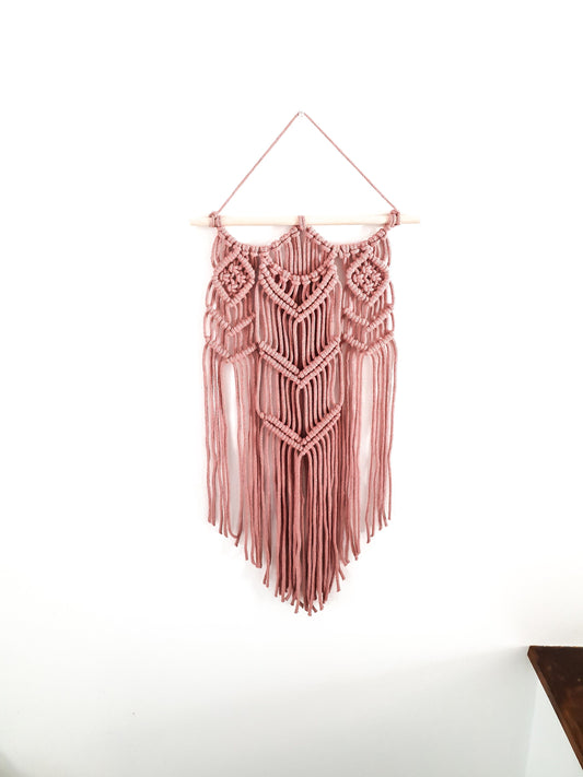 Medium Handmade Macrame Wall Hanging Available in Many Colors