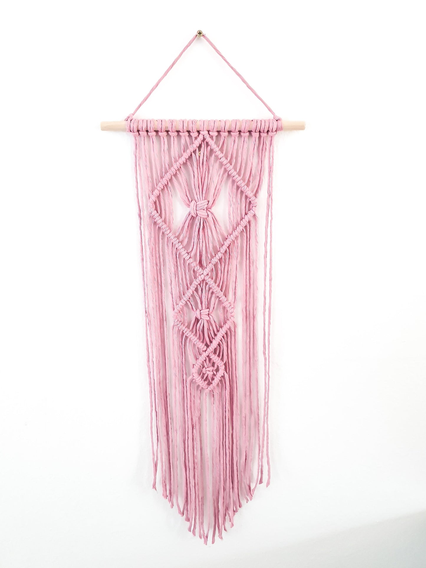 Small Handmade Macrame Wall Hanging Available in Many Colors, Handmade in the United States, Wall Tapestry, Small Macrame, Small Wall Art