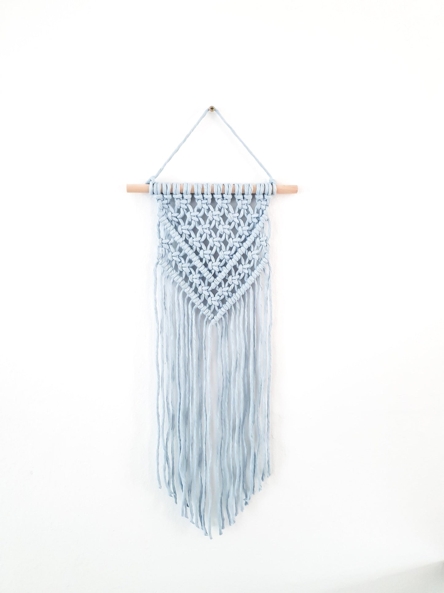 Small Handmade Macrame Wall Hanging Available in Many Colors, Handmade in the United States, Wall Tapestry, Small Macrame, Small Wall Art