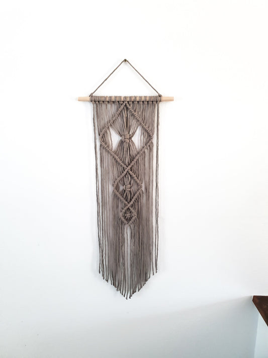 Small Handmade Macrame Wall Hanging Available in Many Colors, Handmade in the United States, Wall Tapestry, Small Macrame, Small Wall Art
