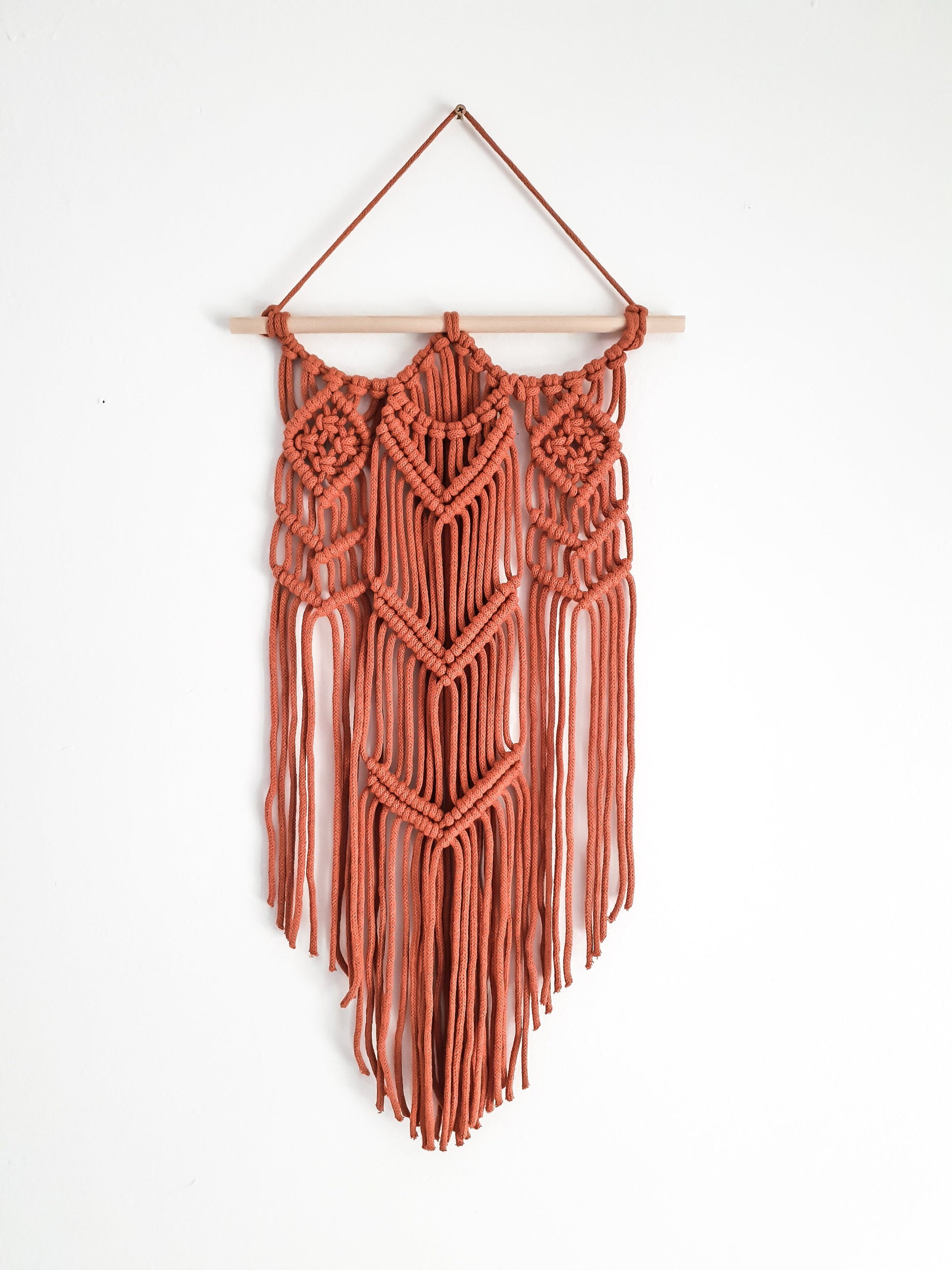 Medium Handmade Macrame Wall Hanging Available in Many Colors
