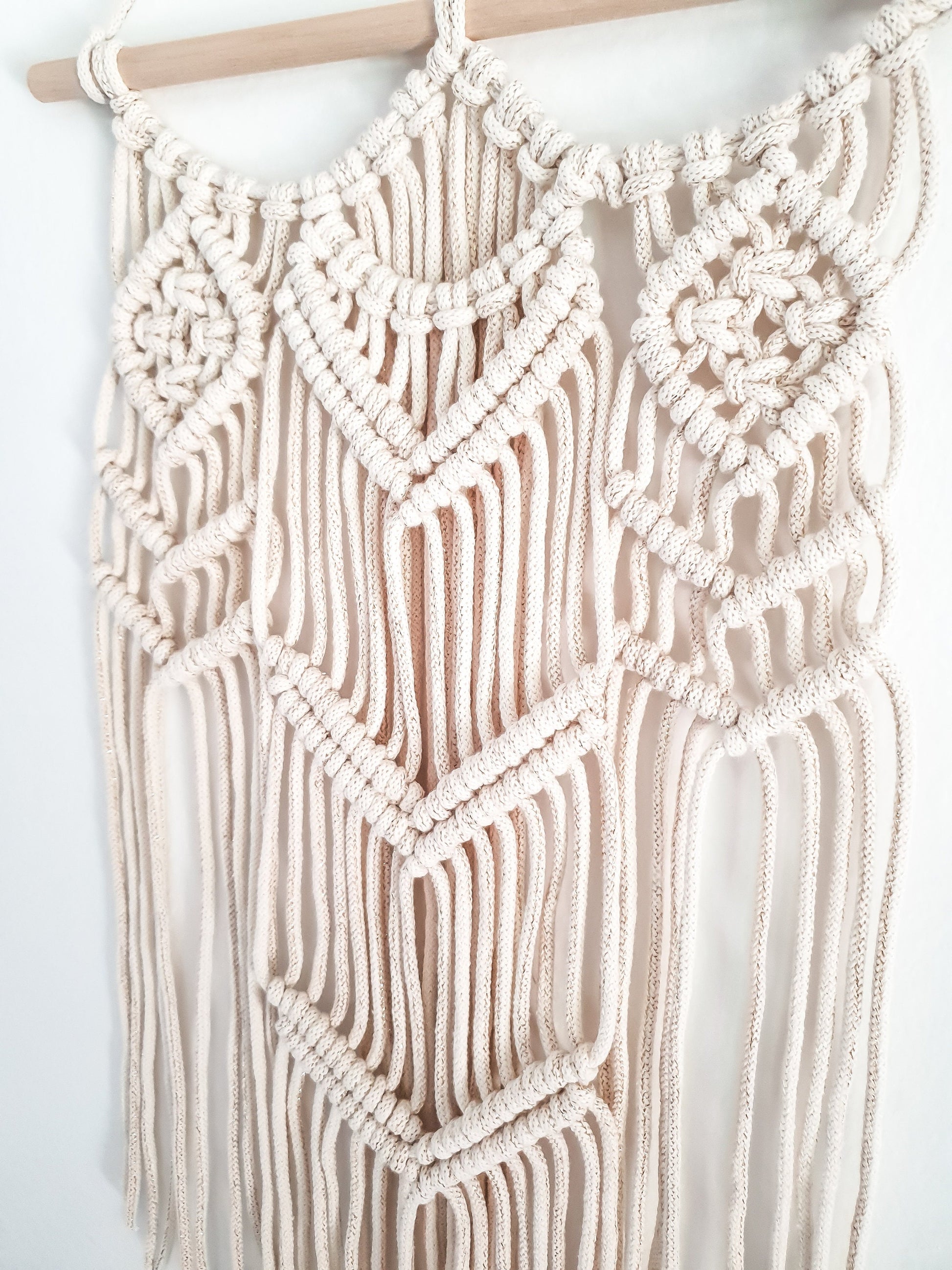 Medium Handmade Macrame Wall Hanging Available in Many Colors
