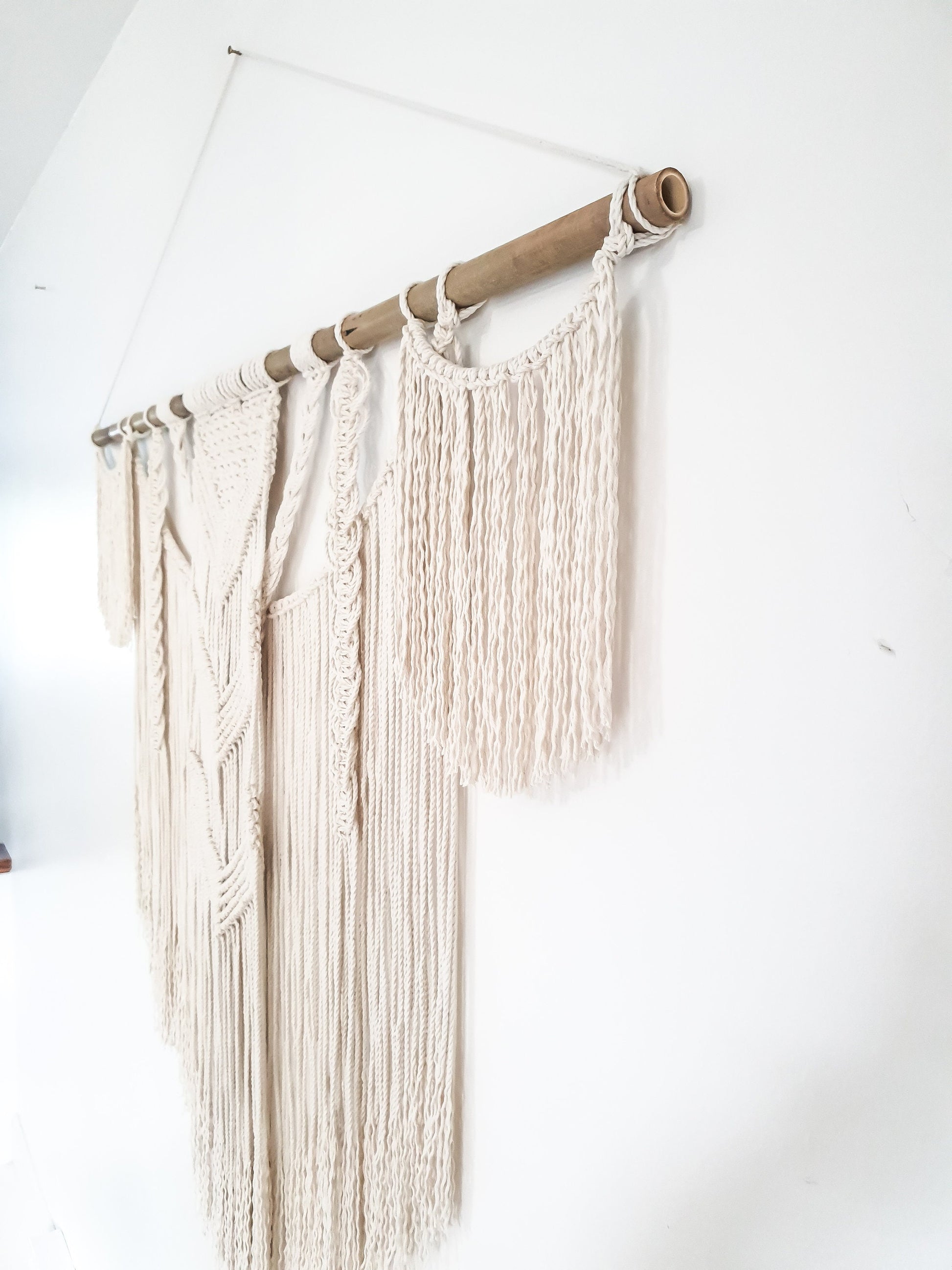 Large Handmade Macrame Wall Hanging Boho Decor for Home Decoration, bedroom, baby room, nursery, housewarming, home gift & Bohemian Decor