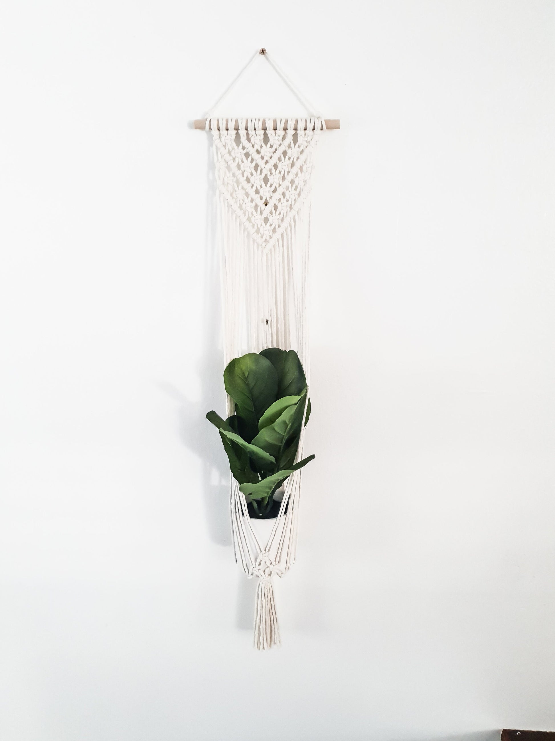 Macrame Plant Hanger, Boho Plant Hanger, Boho House Decor, Tassel Plant Hanger