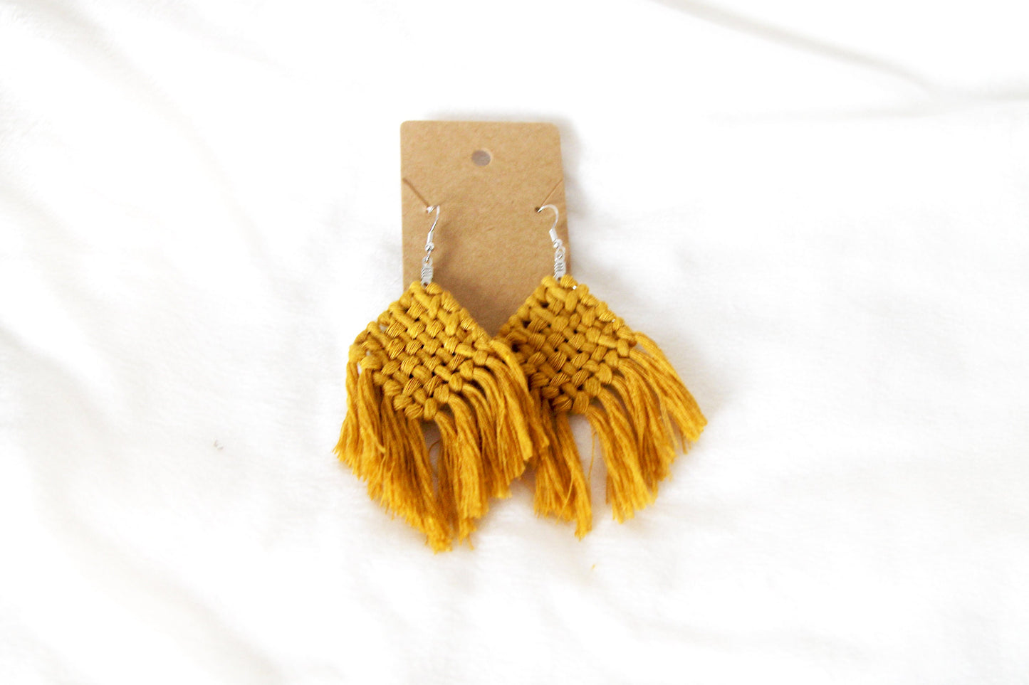 Lattice Style Macrame Earrings, Macrame Earrings, Boho Earrings, Multiple Colors Available,Bridesmaid Gift