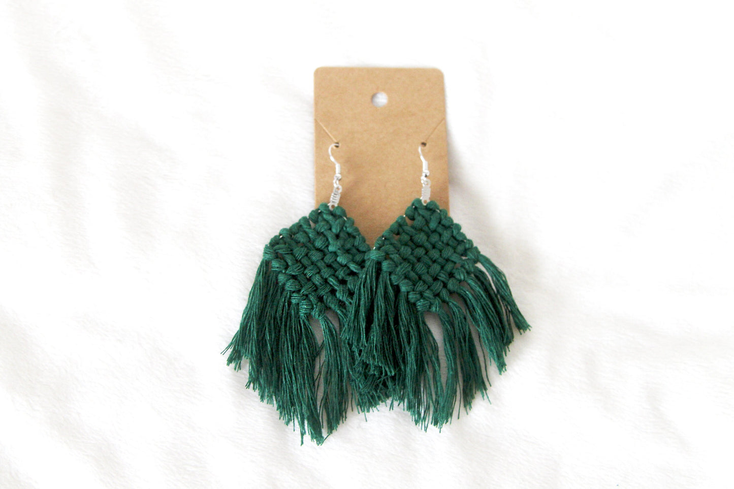 Lattice Style Macrame Earrings, Macrame Earrings, Boho Earrings, Multiple Colors Available,Bridesmaid Gift