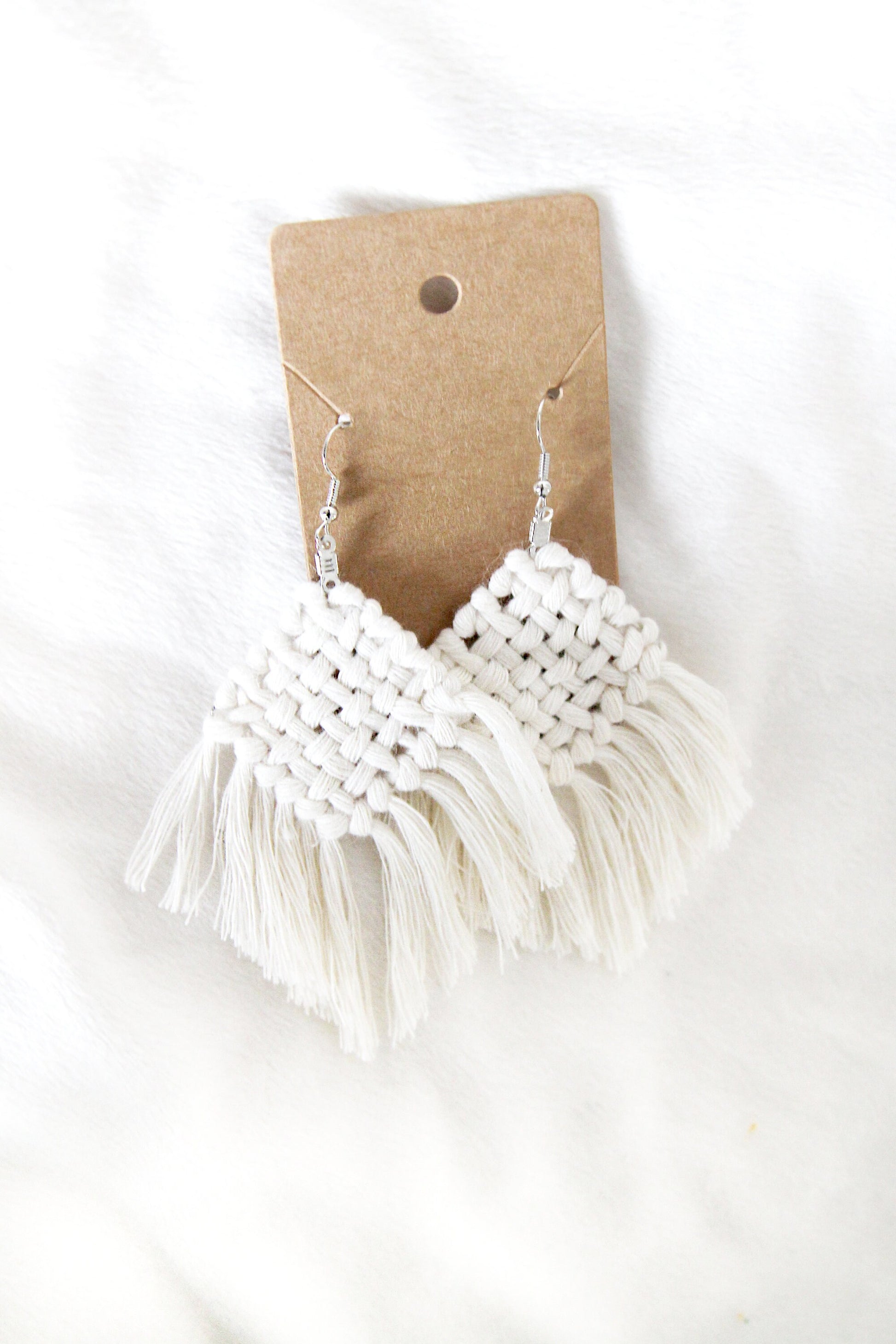 Lattice Style Macrame Earrings, Macrame Earrings, Boho Earrings, Multiple Colors Available,Bridesmaid Gift