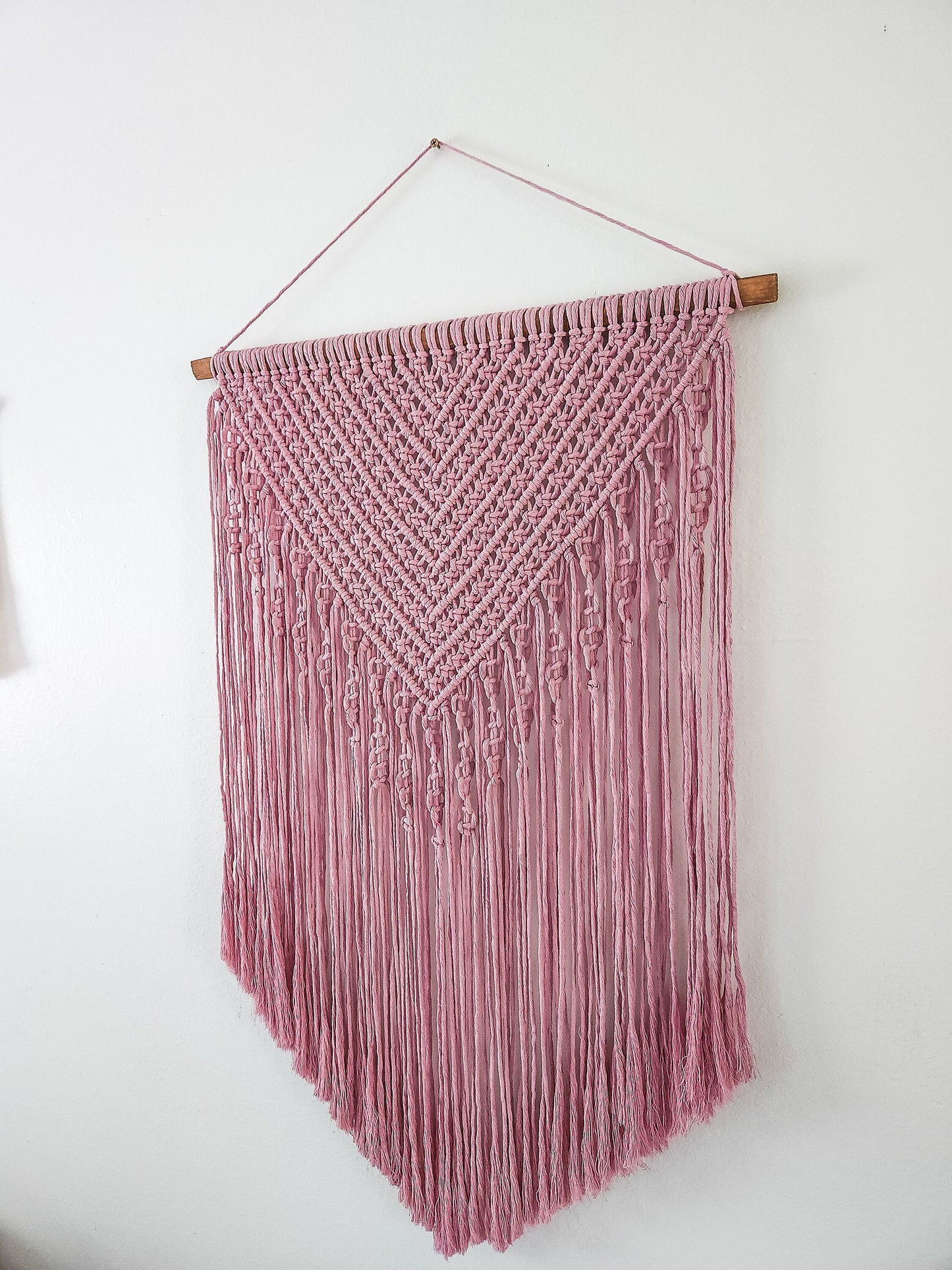 Wall Tapestry, Macrame Wall Hanging, Boho Wall Decor, Macrame Headboard, Bohemian Home Decor, Handmade Wall Decor, Made in USA