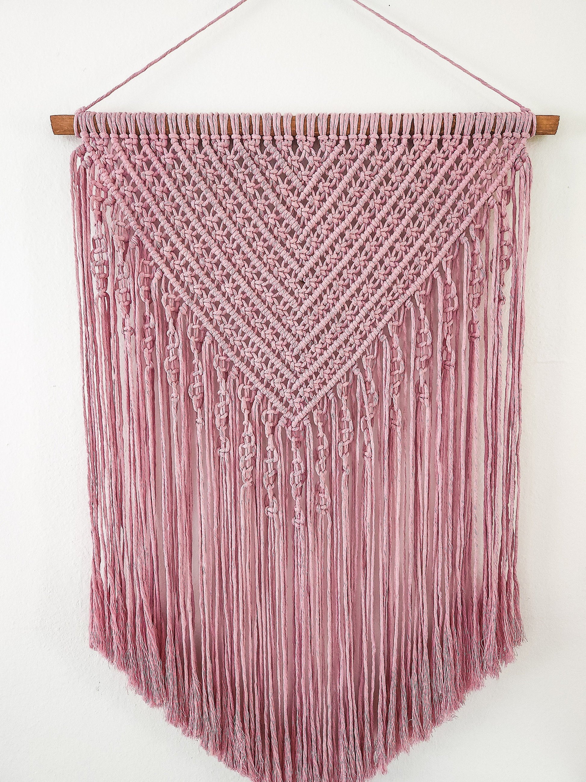 Wall Tapestry, Macrame Wall Hanging, Boho Wall Decor, Macrame Headboard, Bohemian Home Decor, Handmade Wall Decor, Made in USA