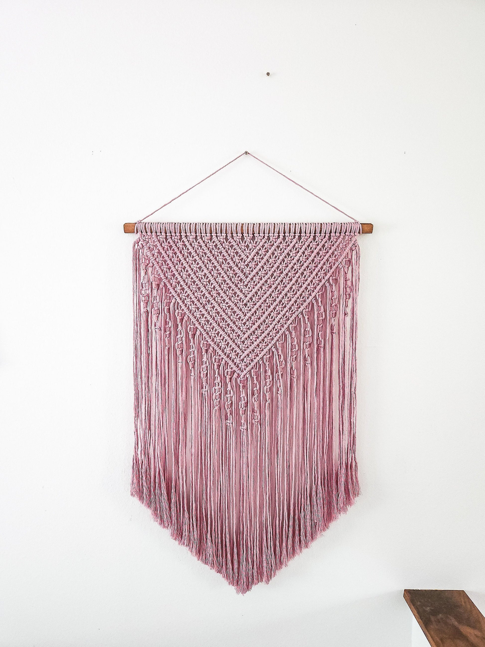 Wall Tapestry, Macrame Wall Hanging, Boho Wall Decor, Macrame Headboard, Bohemian Home Decor, Handmade Wall Decor, Made in USA