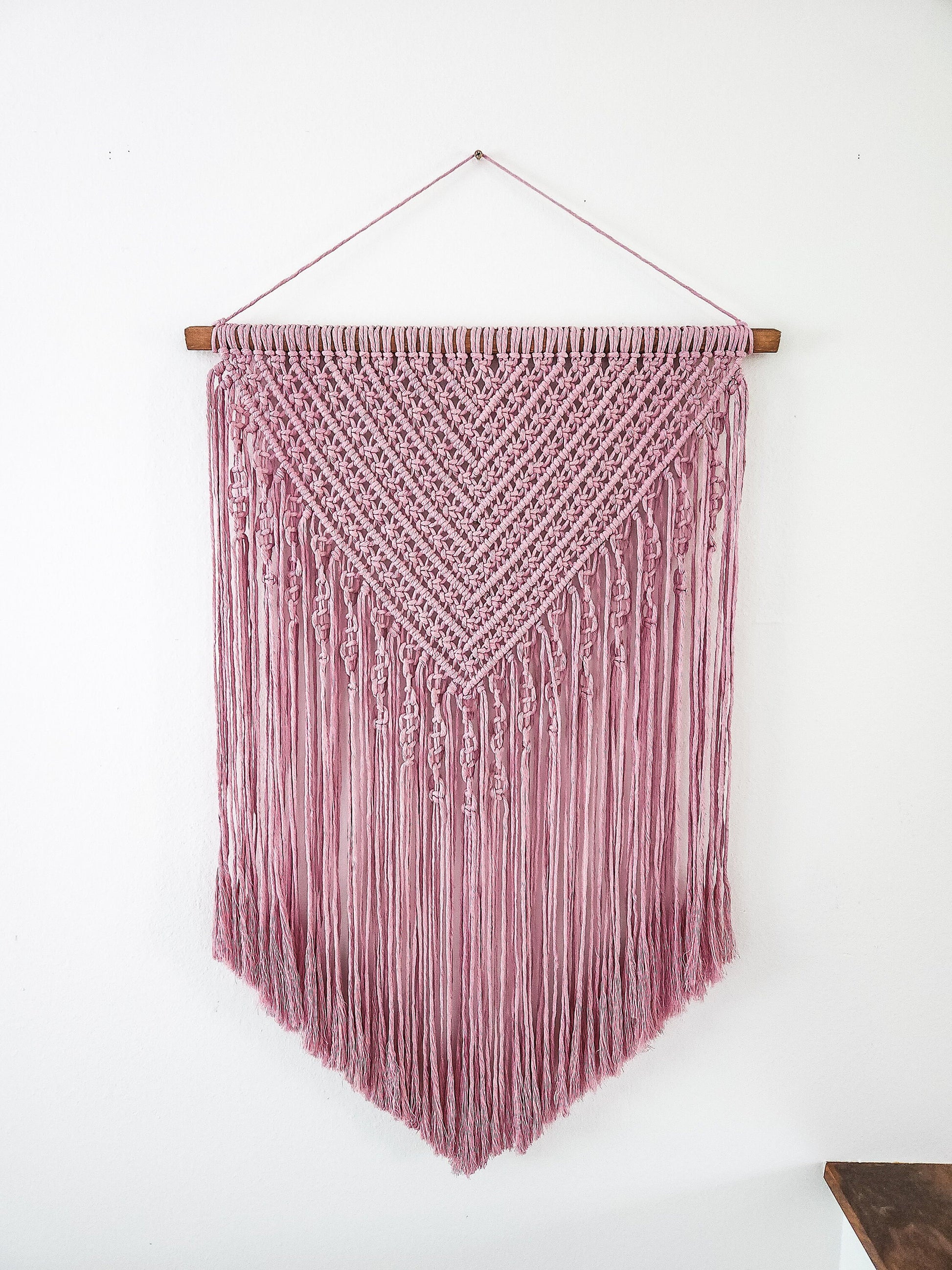Wall Tapestry, Macrame Wall Hanging, Boho Wall Decor, Macrame Headboard, Bohemian Home Decor, Handmade Wall Decor, Made in USA