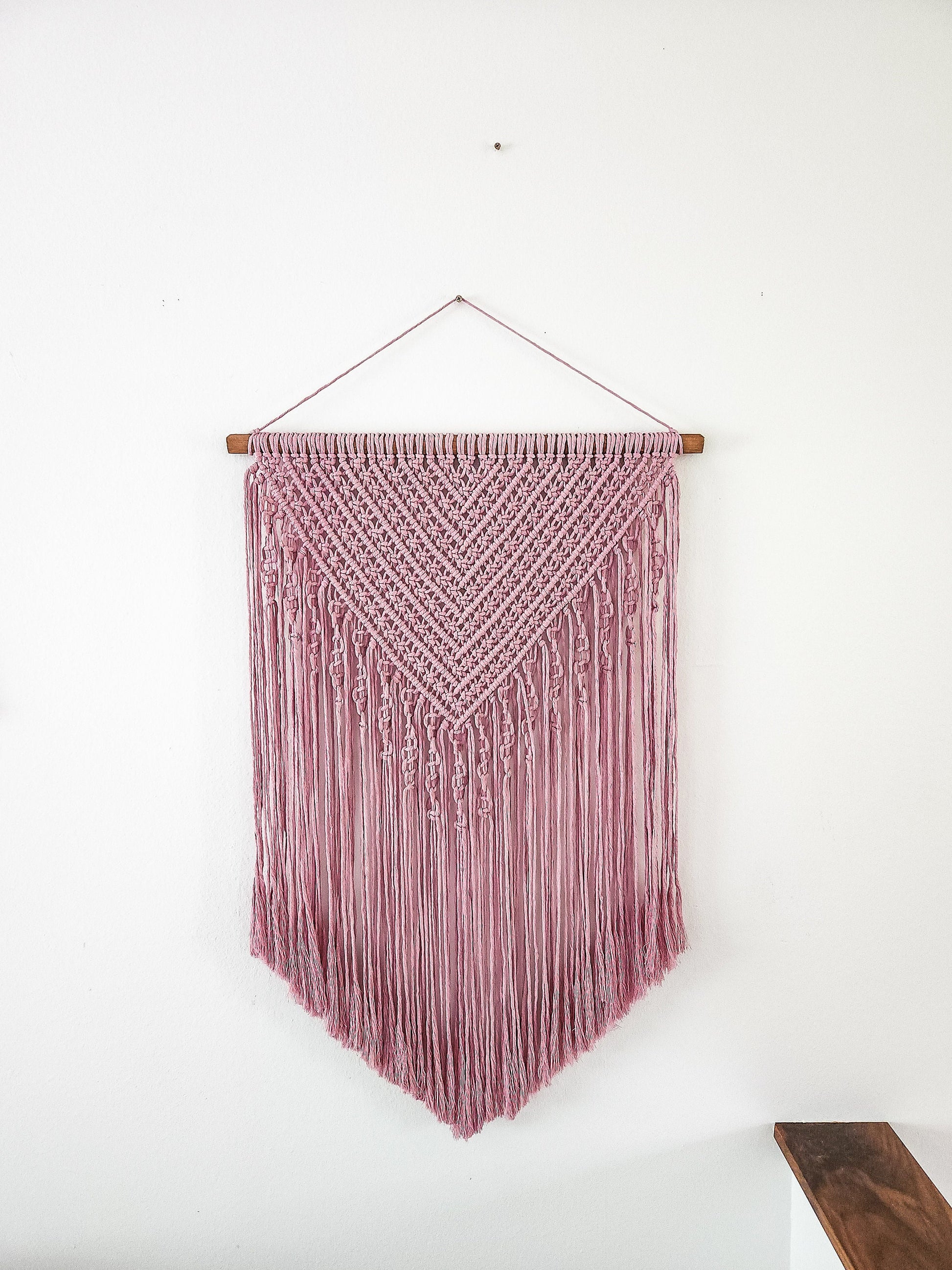 Wall Tapestry, Macrame Wall Hanging, Boho Wall Decor, Macrame Headboard, Bohemian Home Decor, Handmade Wall Decor, Made in USA