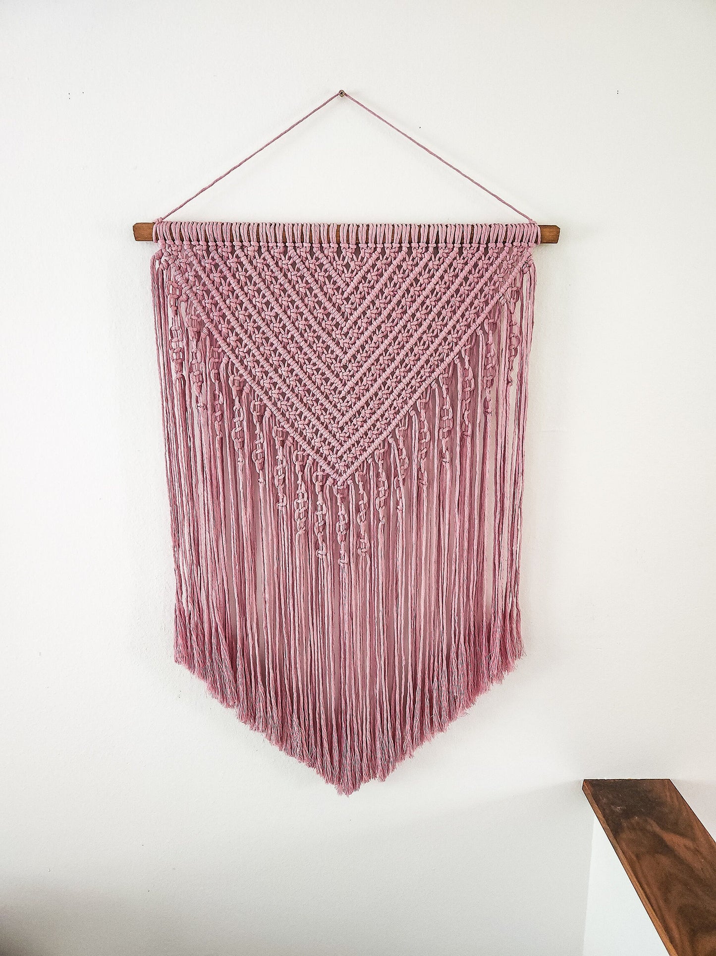 Wall Tapestry, Macrame Wall Hanging, Boho Wall Decor, Macrame Headboard, Bohemian Home Decor, Handmade Wall Decor, Made in USA