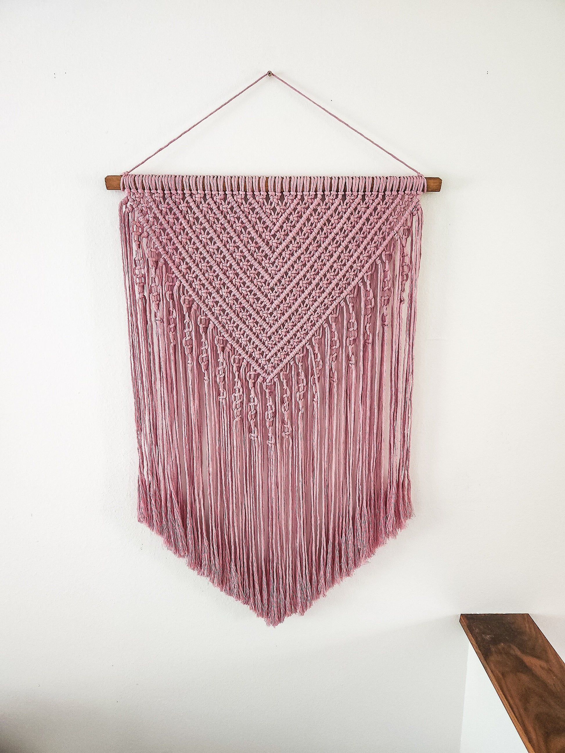 Wall Tapestry, Macrame Wall Hanging, Boho Wall Decor, Macrame Headboard, Bohemian Home Decor, Handmade Wall Decor, Made in USA