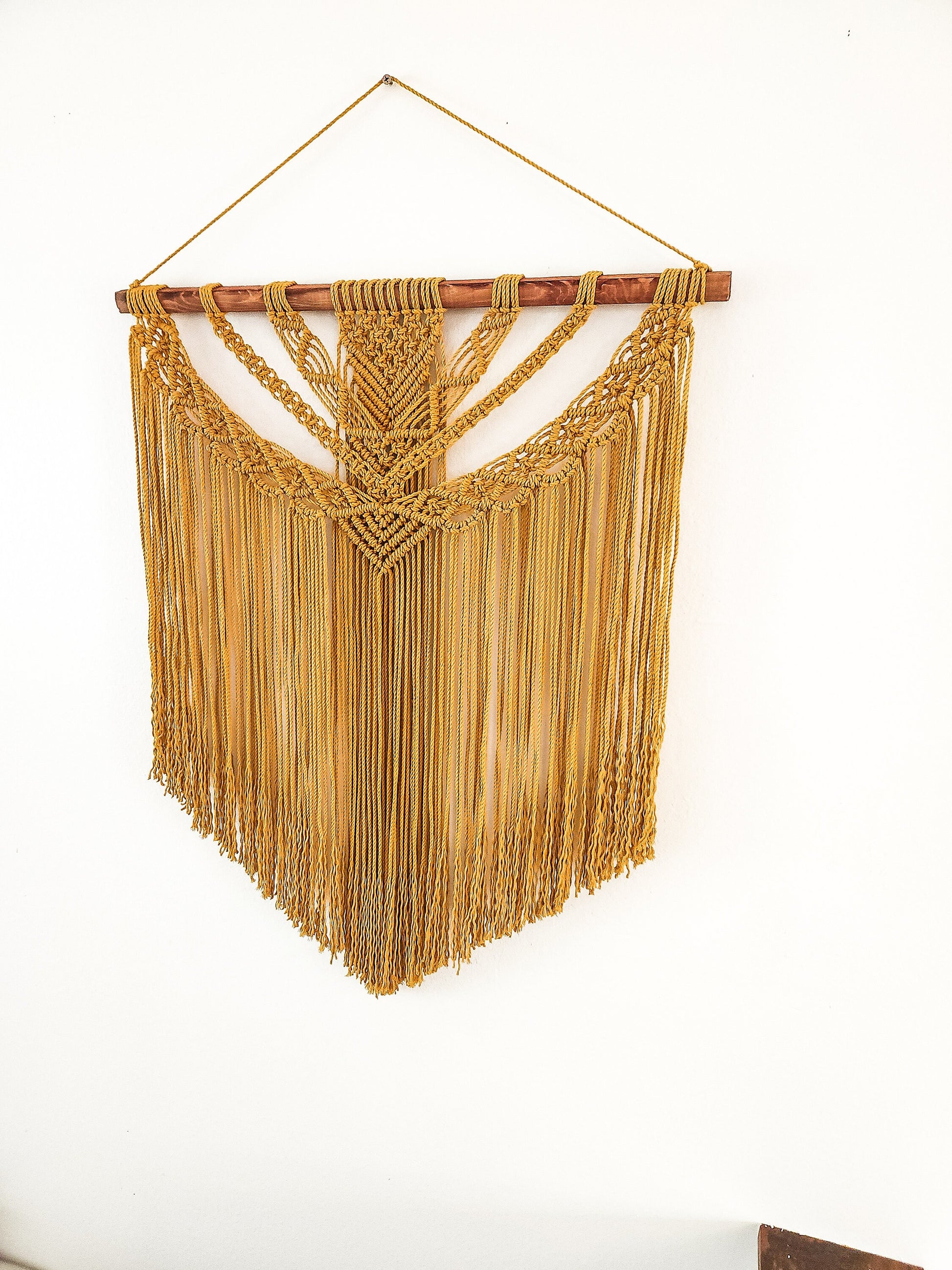 Wall Tapestry, Macrame Wall Hanging, Boho Wall Decor, Macrame Headboard, Bohemian Home Decor, Handmade Wall Decor, Made in USA