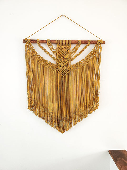 Wall Tapestry, Macrame Wall Hanging, Boho Wall Decor, Macrame Headboard, Bohemian Home Decor, Handmade Wall Decor, Made in USA