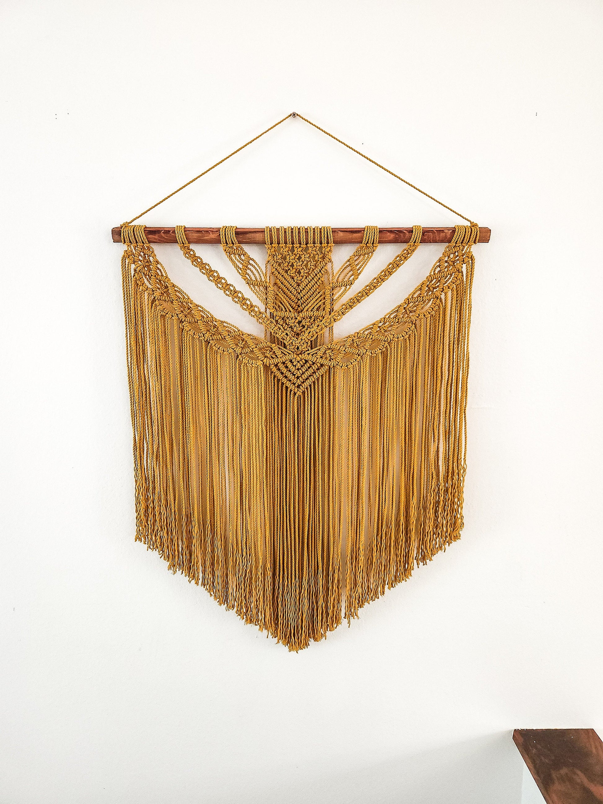 Wall Tapestry, Macrame Wall Hanging, Boho Wall Decor, Macrame Headboard, Bohemian Home Decor, Handmade Wall Decor, Made in USA
