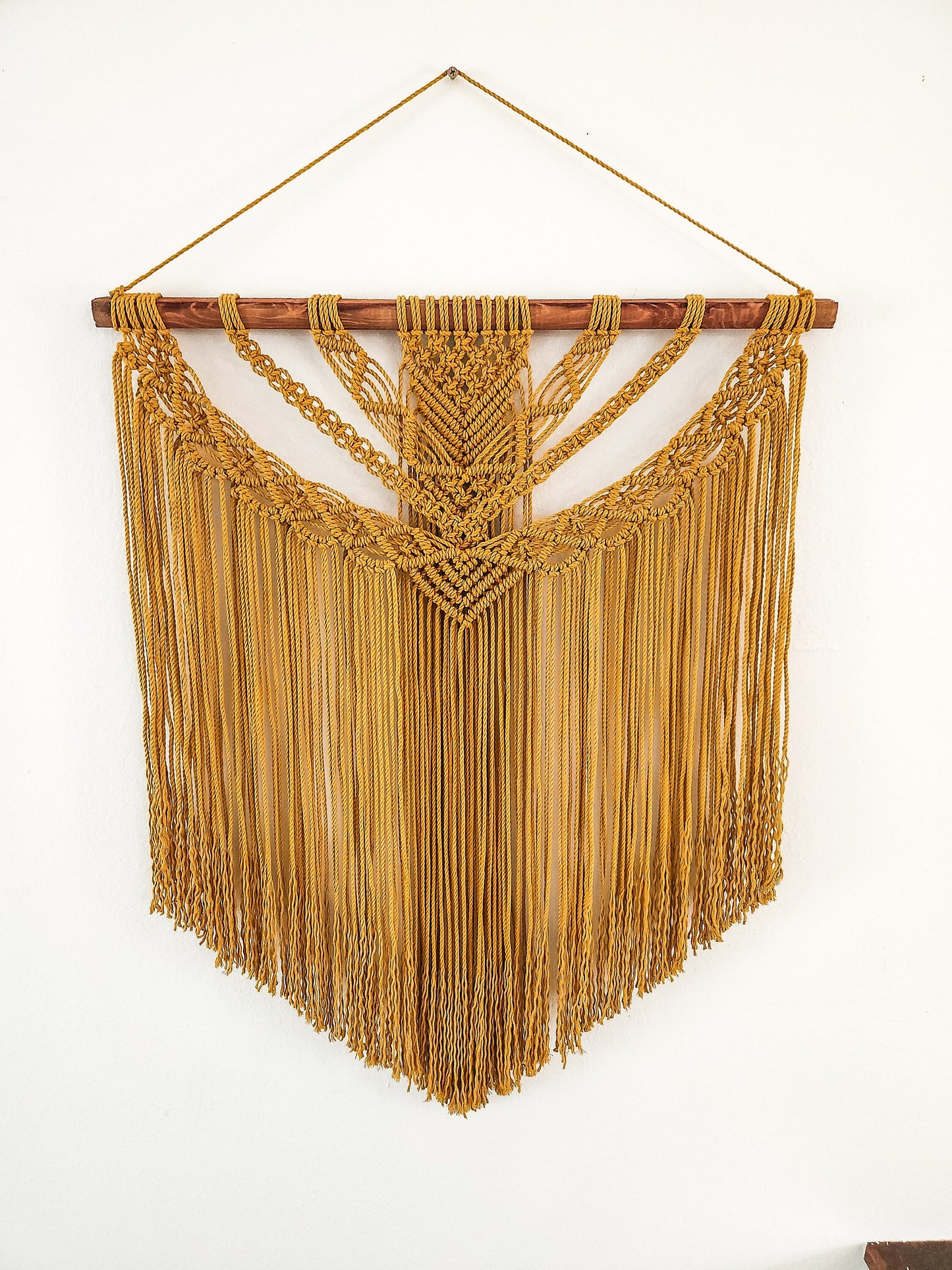 Wall Tapestry, Macrame Wall Hanging, Boho Wall Decor, Macrame Headboard, Bohemian Home Decor, Handmade Wall Decor, Made in USA