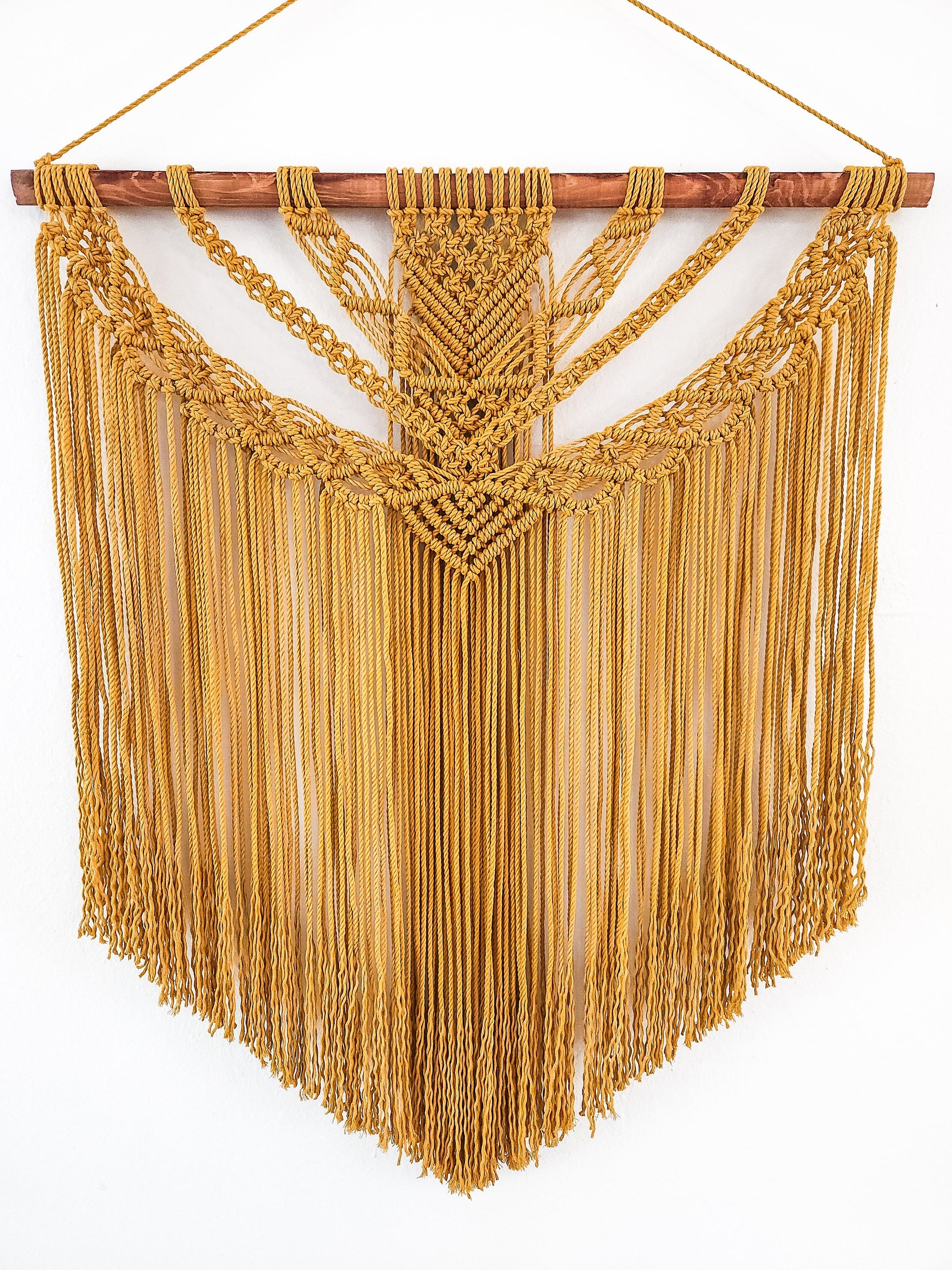 Wall Tapestry, Macrame Wall Hanging, Boho Wall Decor, Macrame Headboard, Bohemian Home Decor, Handmade Wall Decor, Made in USA