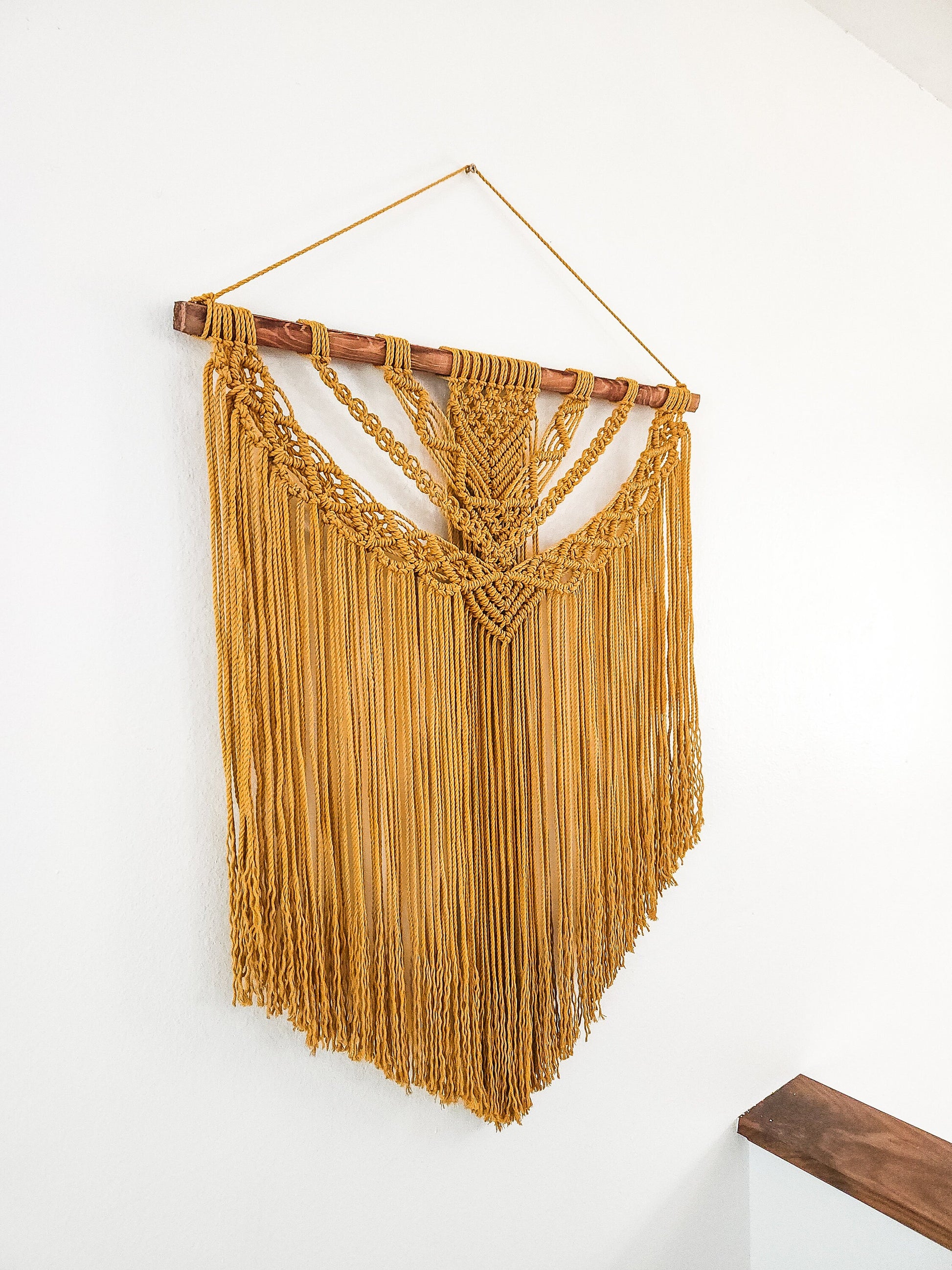 Wall Tapestry, Macrame Wall Hanging, Boho Wall Decor, Macrame Headboard, Bohemian Home Decor, Handmade Wall Decor, Made in USA