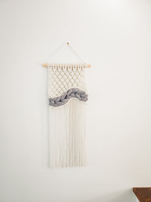 Small Handmade Macrame Wall Hanging, Woven Macrame, Handmade in the United States, Wall Tapestry, Small Macrame, Small Wall Art