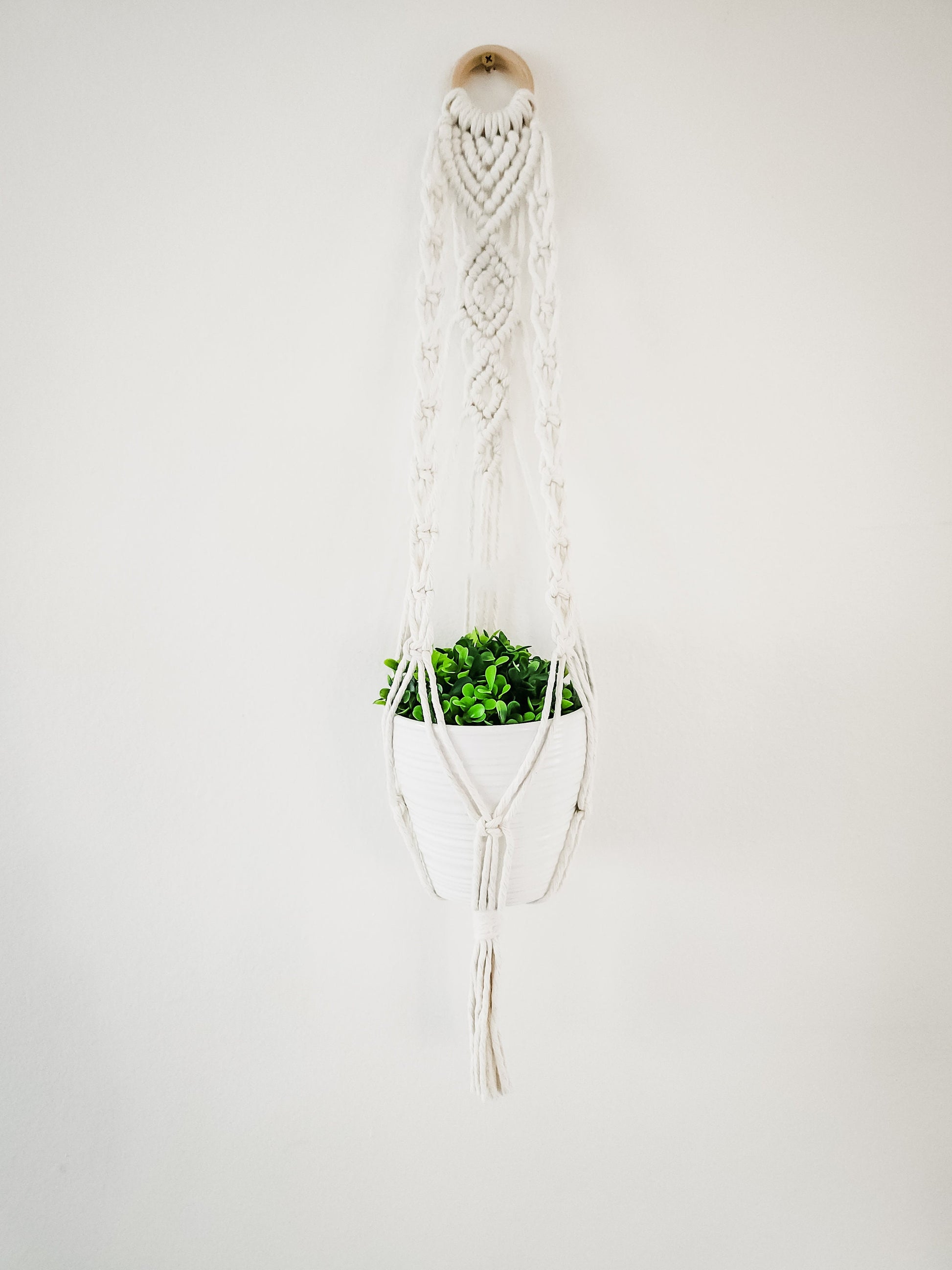 Macrame Plant Hanger, Boho Plant Hanger, Boho House Decor, Tassel Plant Hanger