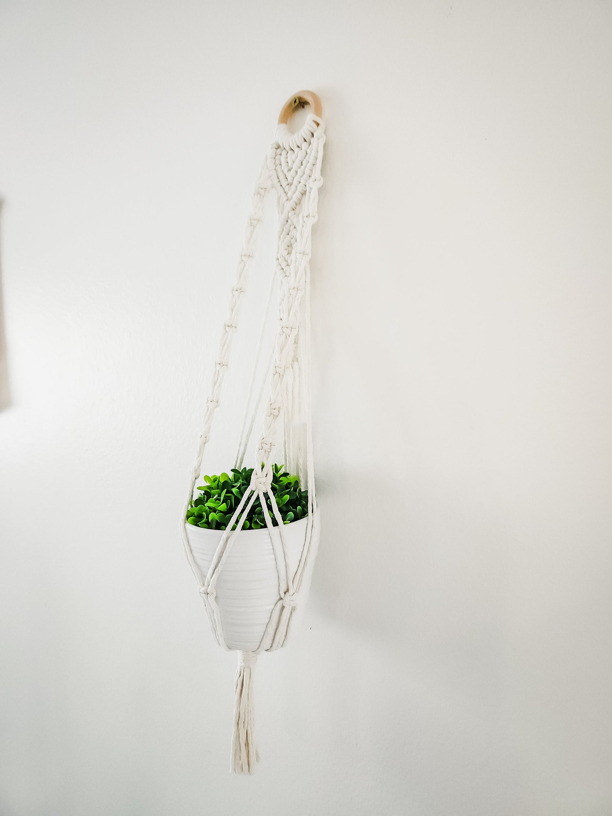 Macrame Plant Hanger, Boho Plant Hanger, Boho House Decor, Tassel Plant Hanger