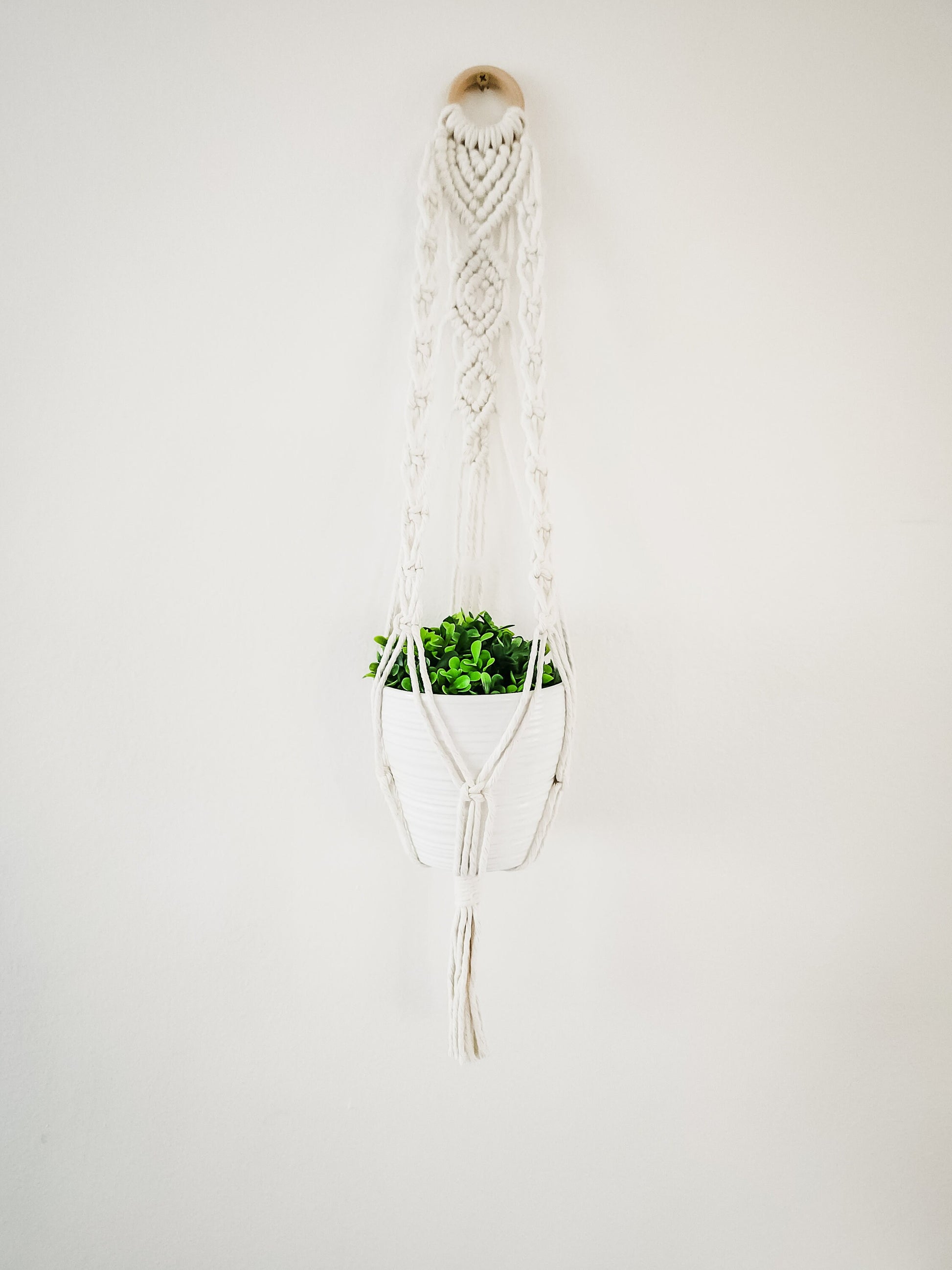 Macrame Plant Hanger, Boho Plant Hanger, Boho House Decor, Tassel Plant Hanger