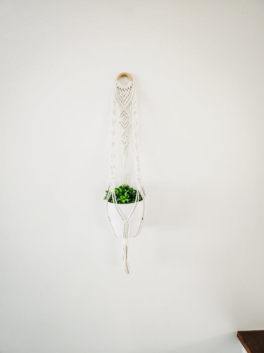 Macrame Plant Hanger, Boho Plant Hanger, Boho House Decor, Tassel Plant Hanger