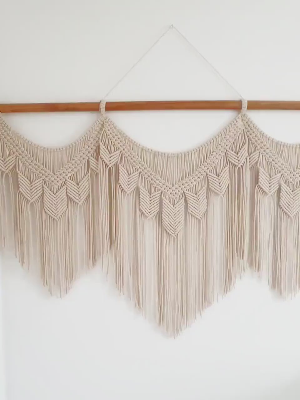 X Large Macrame Wall Hanging, Macrame Wall Art, Woven Wall Hanging, Boho Wall Decor, Wall Tapestry, Macrame, Wedding Backdrop, Free Shipping