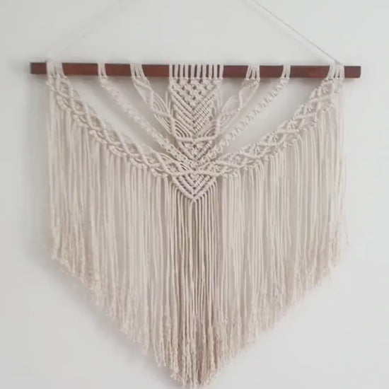Wall Tapestry, Macrame Wall Hanging, Boho Wall Decor, Macrame Headboard, Bohemian Home Decor, Handmade Wall Decor, Made in USA