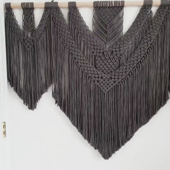 X Large Macrame Wall Hanging, Macrame Wall Art, Woven Wall Hanging, Boho Wall Decor, Wall Tapestry, Macrame, Wedding Backdrop, 4 Foot Wide